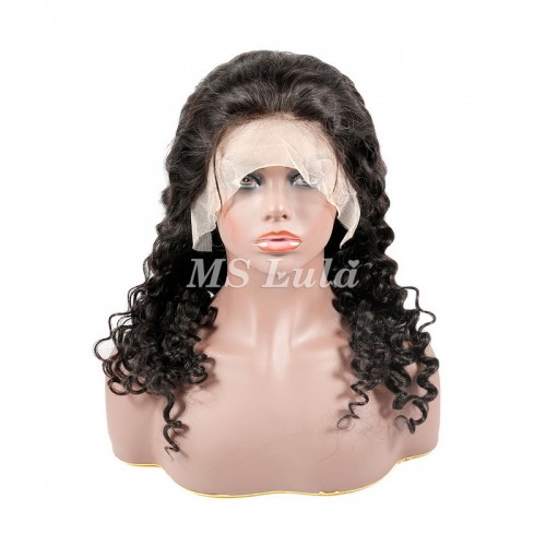 Virgin Human Hair Deep Wave 13x4 13x6 Transparent Lace Front Wigs | Human Hair Wig | Lace Front